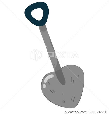 Gardening shovel illustration Gardening shovel illustration 109886651