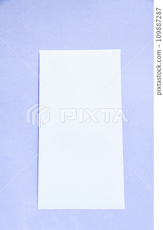 White envelope 109887287