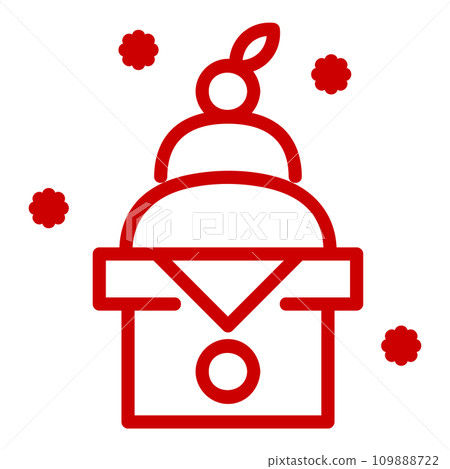 簡單的鏡子麻chi的插圖 109888722