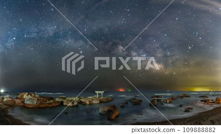 大洗/上磯鳥居和春天的銀河 109888882