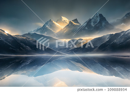 倒映在湖中的壯麗冬季景色 5 109888934