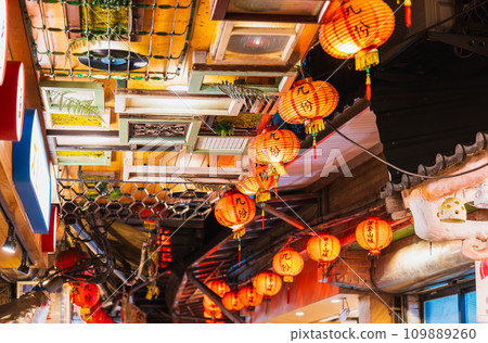 九份在晚上，台灣 109889260