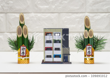 門松和一室公寓模型 109891012