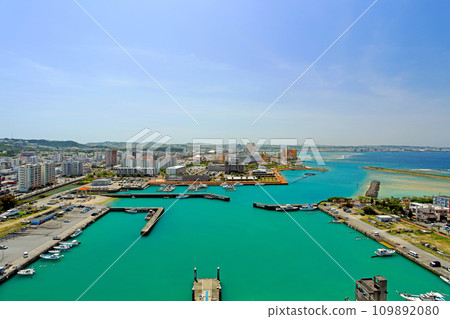 Scenery around Mihama American Village, Chatan Town, Okinawa 109892080