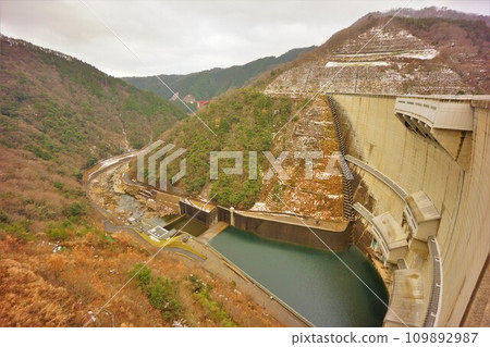 Embankment of Nukui Dam 109892987
