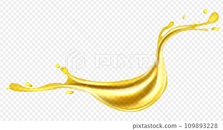 Orange, lemon juice or oil splashes, liquid yellow drink streams with drops. Vector realistic liquid waves of falling and flowing beer, orange, mango or lemon juice, oil, soda or honey Orange, lemon juice or oil splashes, liquid yellow drink streams with drops. Vector realistic liquid waves of falling and flowing beer, orange, mango or lemon juice, oil, soda or honey 109893228