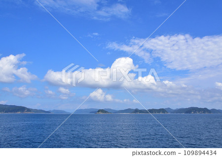 從長崎縣五島市福江港到新上五島町青方港的渡輪行程 109894434