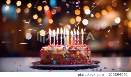 happy birthday, people and cake 109894661