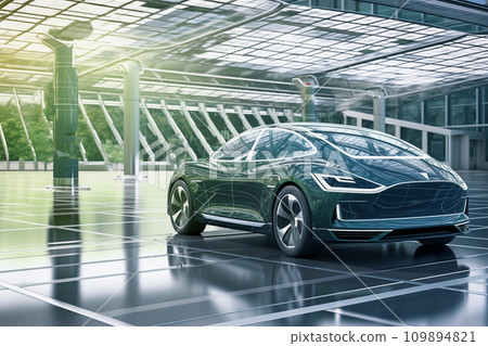 未來電動車“AI生成圖像” 109894821