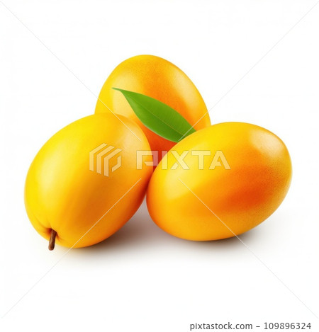 Mango Mangoes fruit isolated 109896324