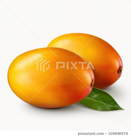 Mango Mangoes fruit isolated Mango Mangoes fruit isolated 109896978