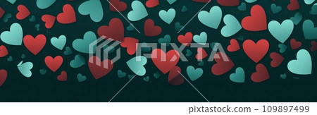 valentine's day heart animation 109897499