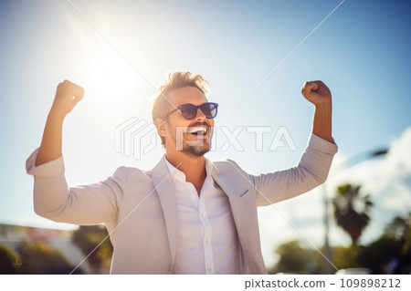 Sun-Kissed Success: Celebrating Triumphs in Entrepreneurial Journey Sun-Kissed Success: Celebrating Triumphs in Entrepreneurial Journey 109898212