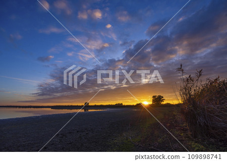 Hortobagy National Park, UNESCO World Heritage Site, Puszta is one of largest meadow and steppe ecosystems in Europe, Hungary Hortobagy National Park, UNESCO World Heritage Site, Puszta is one of largest meadow and steppe ecosystems in Europe, Hungary 109898741
