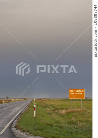 Hortobagy National Park, UNESCO World Heritage Site, Puszta is one of largest meadow and steppe ecosystems in Europe, Hungary Hortobagy National Park, UNESCO World Heritage Site, Puszta is one of largest meadow and steppe ecosystems in Europe, Hungary 109898744