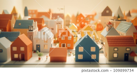 a view of the miniature homes a view of the miniature homes 109899734