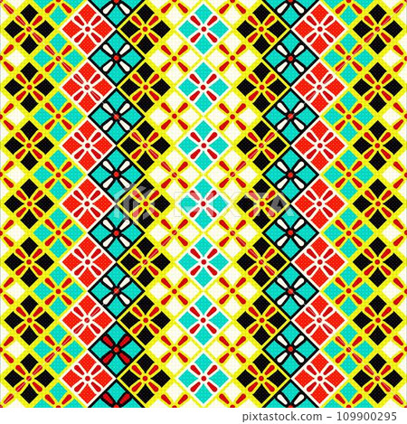 The tiles have a seamless 109900295