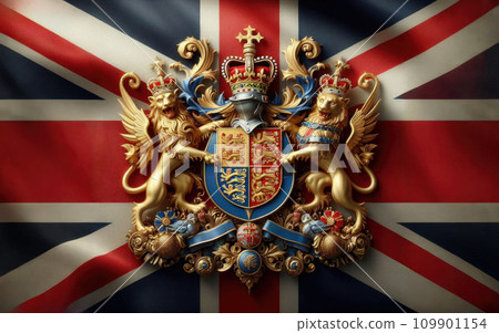 United Kingdom Flag - UK Great Britain Union Jack Novelty Metal Vanity