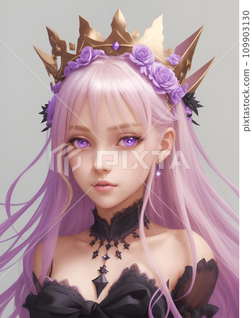 戴著頭飾的女人“AI生成圖像” 戴著頭飾的女人“AI生成圖像” 109903130