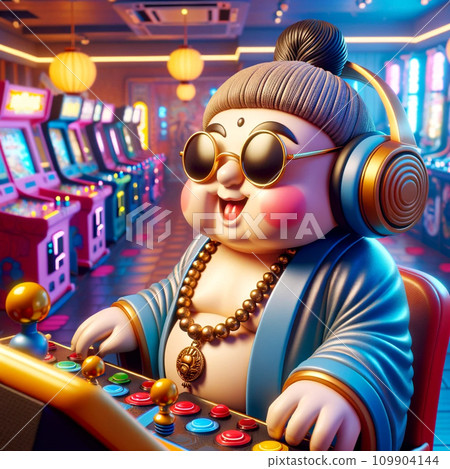 大佛君在遊戲中心玩耍 109904144