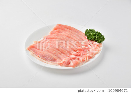 Sliced pork loin Sliced pork loin 109904671