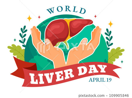 World Liver Day Vector Illustration on April 19th to Raise Global Awareness of Hepatitis and Healthy in Flat Cartoon Background Design World Liver Day Vector Illustration on April 19th to Raise Global Awareness of Hepatitis and Healthy in Flat Cartoon Background Design 109905846