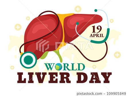 World Liver Day Vector Illustration on April 19th to Raise Global Awareness of Hepatitis and Healthy in Flat Cartoon Background Design World Liver Day Vector Illustration on April 19th to Raise Global Awareness of Hepatitis and Healthy in Flat Cartoon Background Design 109905849