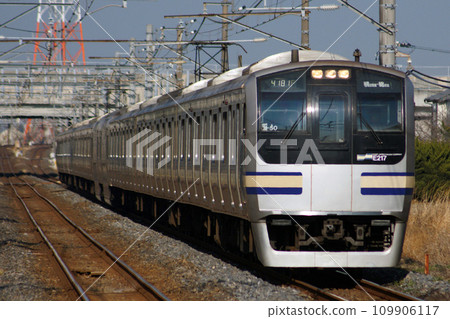 [JO] Yokosuka Line - Sobu Rapid Line E217 series old color (Uchibo Line direct train) 109906117