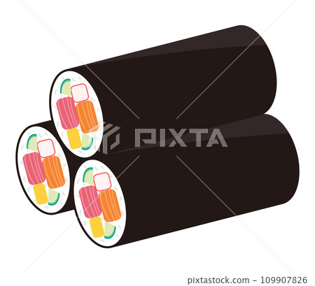 一捆 Ehomaki 的插圖 一捆 Ehomaki 的插圖 109907826