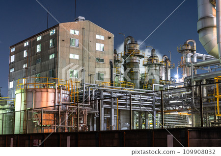 [神奈川縣]工廠夜景/川崎千鳥町 109908032