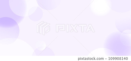 Soft purple sphere background. Abstract light floating bubble or ball wallpaper. Blur gradient circle backdrop. Vector horizontal design template for banner, poster, presentation, brochure, leaflet Soft purple sphere background. Abstract light floating bubble or ball wallpaper. Blur gradient circle backdrop. Vector horizontal design template for banner, poster, presentation, brochure, leaflet 109908140