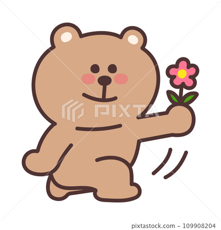 Cute bear illustration gift Cute bear illustration gift 109908204