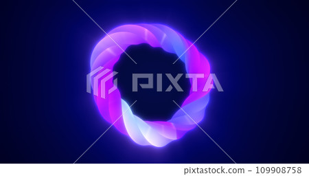 Abstract purple energy magic bright glowing spinning ring of lines, background Abstract purple energy magic bright glowing spinning ring of lines, background 109908758