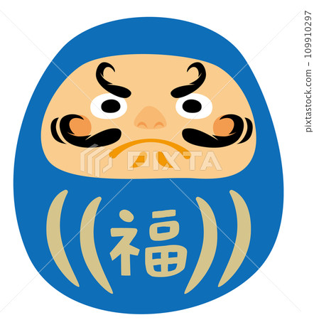 達摩可愛的流行插畫 109910297