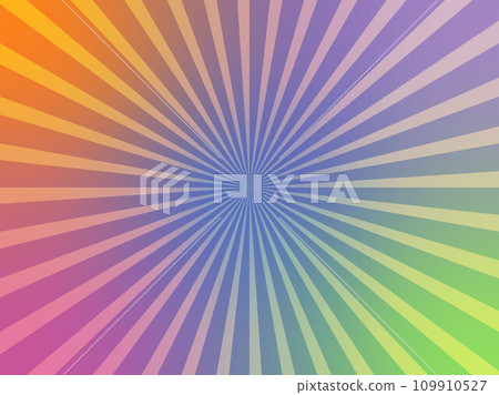Colorful and psychedelic image concentrated line background material Colorful and psychedelic image concentrated line background material 109910527