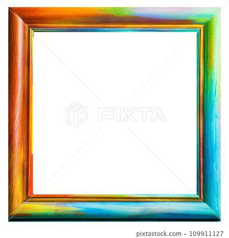 colorful wooden picture frames colorful wooden picture frames 109911127