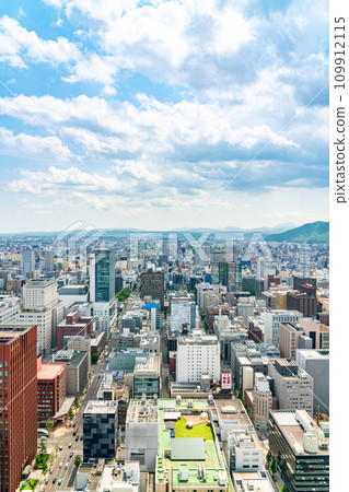 [Hokkaido] Cityscape seen from JR Tower at Sapporo Station 109912115