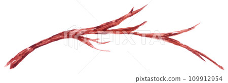 Autumn watercolor hand paint element Autumn watercolor hand paint element 109912954