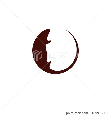 simple mouse logo vector template 109913003