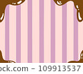 Background of dripping chocolate 109913537