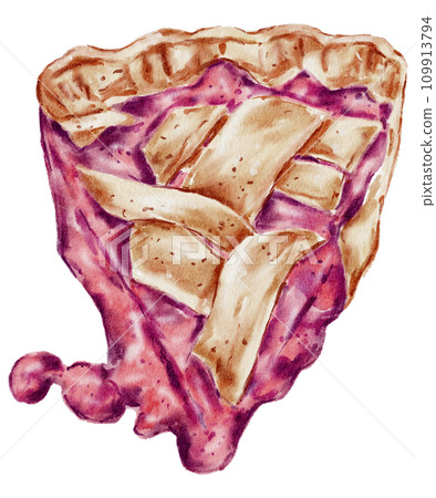 Bread bakery watercolor hand paint clipart 109913794