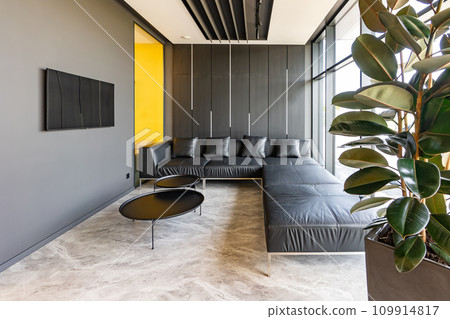 Lounge and library at modern business center. Rest room in the office center 109914817