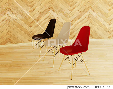 [3DCG]伊姆斯貝殼餐椅 109914833