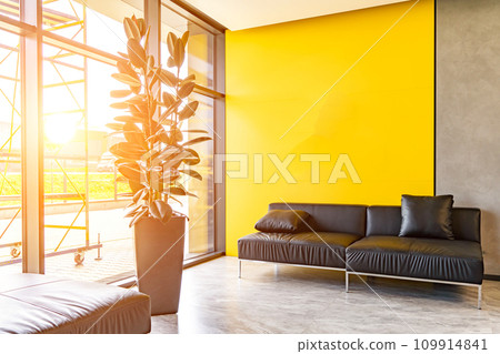 Lounge and library at modern business center. Rest room in the office center 109914841