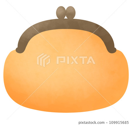 large orange wallet 109915685