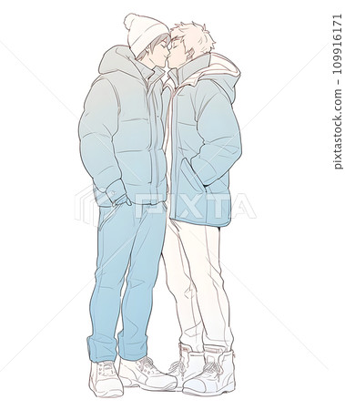 Male couple 109916171