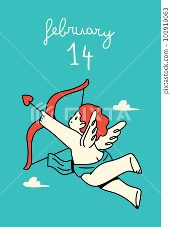 情人節丘比特海報 109919063