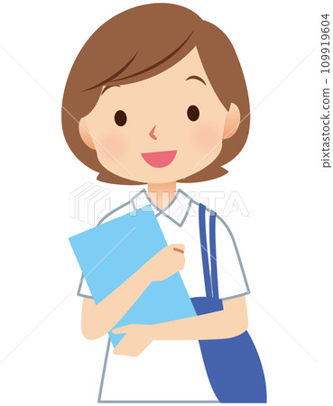 Visiting staff, home helpers, visiting care, visiting nursing 109919604
