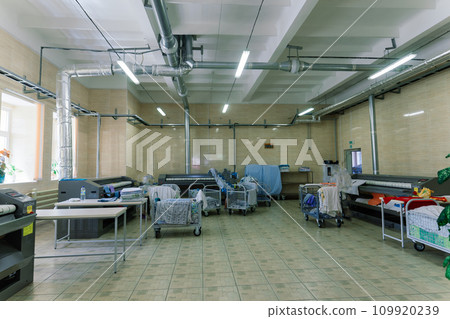 Line of laundry machine, washing machines. Automate equipment 109920239