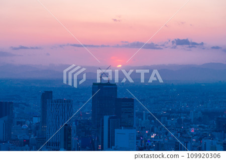 東京,城市景觀,澀谷地區,日落 東京,城市景觀,澀谷地區,日落 109920306